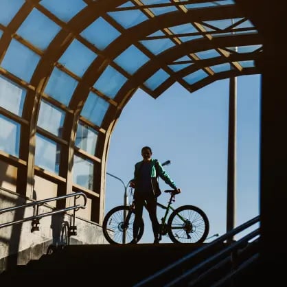 silhouette-woman-relaxing-with-bicycling-sunset-lifestyle-concept 5